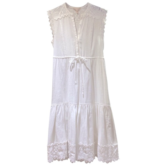 Rebecca Taylor Dresses & Skirts - Rebecca Taylor white midi dress